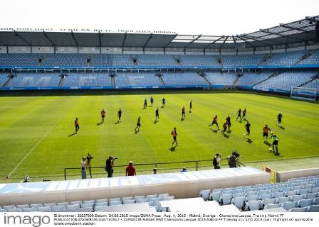 Aug. 4, 2015 - Malmö, Sverige - Champions League, Training Malmö FF  - ZUMAb138