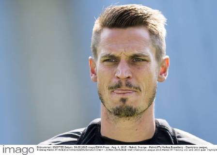 Aug. 4, 2015 - Malmö, Sverige - Malmö FFs Markus Rosenberg - Champions League, Training Malmö FF  - ZUMAb138
