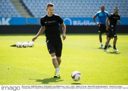 Aug. 4, 2015 - Malmö, Sverige - Malmö FFs Markus Rosenberg - Champions League, Training Malmö FF  - ZUMAb138