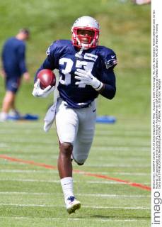 August 7, 2015; Foxborough, MA, USA: New England Patriots defensive back Jordan Richards (37) participate in drills during NFL American Football Herren USA training camp at Gillette Stadium. NFL 2015: Patriots Training Camp AUG 07 - ZUMAc04_