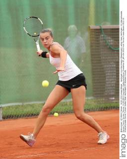 Hechingen Lina Gjorcheska (Mazedonien) Ladies Open Hechingen, 18 Internationales Damen Tennis Turnier, Tennis, 14.08.2015 Copyright: Fudischx xEibner-Pressefoto EP_pfh