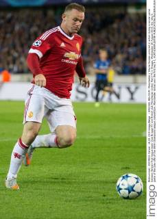 - BRUGGE, BELGIUM: Manchester s Wayne Rooney pictured in action during a soccer game between Belgian first league team Club Brugge KV and British club Manchester United ManU FC in Brugge, Wednesday 26 August 2015, the return game of the play-offs of the UEFA Champions League competition. Manchester United won the first leg 3-1. KURTxDESPLENTER  x04687696x