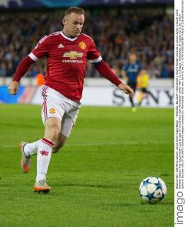 - BRUGGE, BELGIUM: Manchester s Wayne Rooney pictured in action during a soccer game between Belgian first league team Club Brugge KV and British club Manchester United ManU FC in Brugge, Wednesday 26 August 2015, the return game of the play-offs of the UEFA Champions League competition. Manchester United won the first leg 3-1. KURTxDESPLENTER  x04687697x