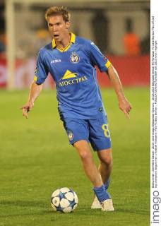 26.08.2015 Belgrade(Serbia) FK Partizsan-FC bate Borisov Play off 2nd leg champions league men s football Aleksandr Hleb FC Bate Borisov :
