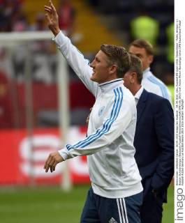 04.09.2015, xjhx, Fussball EM Quali 2016, Deutschland - Polen, emspor, v.l. Bastian Schweinsteiger (Deutsche Fussball Nationalmannschaft DFB)