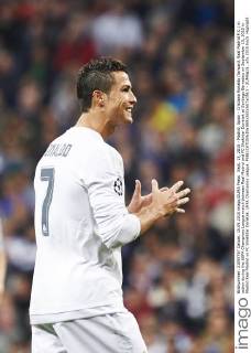 Sept. 15, 2015 - Madrid, Spain - Cristiano Ronaldo (forward, Real Madrid F.C.) in action during the UEFA Champions League match between Real Madrid and FC Shakhtar Donetsk at Santiago Bernabeu on September 15, 2015 in Madrid Real Madrid vs FC Shakhtar Donetsk. UEFA Champions League. - ZUMAg15_