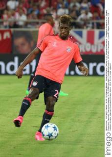 Piraeus Kingsley Coman 29 (FC Bayern Muenchen), Olympiakos Piraeus vs. FC Bayern Muenchen, Fussball, Champions League, 16.09.2015 Copyright: ChristianxKolbert