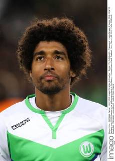 Dante (VfL Wolfsburg) - Champions League Gruppe B Saison 2015-2016 VfL Wolfsburg vs. ZSKA Moskau in der Volkswagen Arena in Wolfsburg - Portrait,Deutschland, Fussball, Mann,Männer,15.09.2015