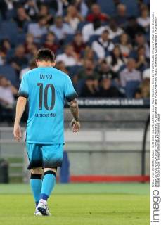 Lionel Messi Barcelona Roma 16-09-2015 Stadio Olimpico Football Calcio Champions League 2015 2016 Group Stage - Group, AS Roma vs. FC Barcelona Barca lucaxpagliaricci