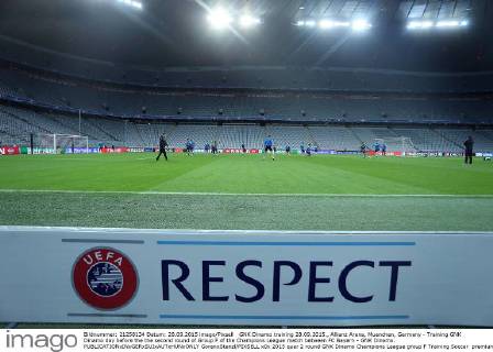 GNK Dinamo training 28.09.2015., Allianz Arena, Muenchen, Germany - Training GNK Dinamo day before the the second round of Group F of the Champions League match between FC Bayern - GNK Dinamo. GoranxStanzl PIXSELL