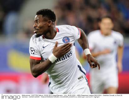 Lviv, 30.09.2015 - UEFA Champions League 2015 2016 - Shakhtar Donezk vs Paris St Germain - SERGE AURIER - 20150930PF_RO0970