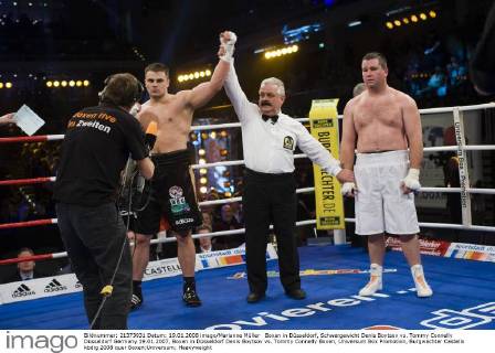 Boxen in Düsseldorf, Schwergewicht Denis Boytsov vs. Tommy Connelly Düsseldorf Germany 19.01.2007, Boxen in Düsseldorf Denis Boytsov vs. Tommy Connelly Boxen, Universum Box Promotion, Burgwächter Castello