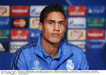Raphael Varane FOOTBALL : PK Real Madrid - Champions League - 20 10 2015 GwendolineLeGoffx