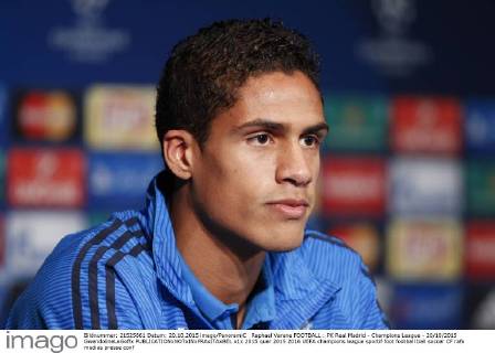 Raphael Varane FOOTBALL : PK Real Madrid - Champions League - 20 10 2015 GwendolineLeGoffx