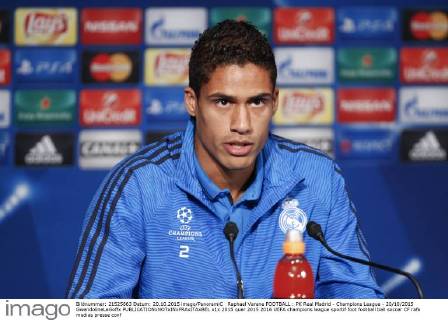 Raphael Varane FOOTBALL : PK Real Madrid - Champions League - 20 10 2015 GwendolineLeGoffx