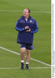 Rafael Benitez ( Coach Real Madrid ) FOOTBALL : Training Real Madrid - Champions League - 20 10 2015 GwendolineLeGoffx 