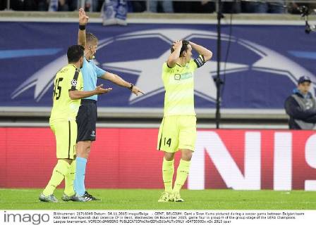 - GENT, BELGIUM: Gent s Sven Kums pictured during a soccer game between Belgian team KAA Gent and Spanish club Valencia CF in Gent, Wednesday 04 November 2015, game four in group H of the group stage of the UEFA Champions League tournament. YORICKxJANSENS x04733500x