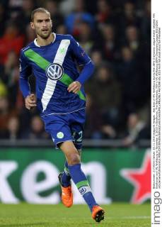 Bas Dost of VFL Wolfsburg during the UEFA Champions League match between PSV Eindhoven and VfL Wolfsburg on November 3, 2015 in Eindhoven, The Netherlands. PSV v VfL Wolfsburg UEFA Champions League 2015 2016 xVIxJeroenxPutmansxIVx 4570290