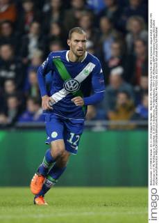 Bas Dost of VFL Wolfsburg during the UEFA Champions League match between PSV Eindhoven and VfL Wolfsburg on November 3, 2015 in Eindhoven, The Netherlands. PSV v VfL Wolfsburg UEFA Champions League 2015 2016 xVIxJeroenxPutmansxIVx 4570321