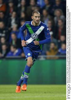 Bas Dost of VFL Wolfsburg during the UEFA Champions League match between PSV Eindhoven and VfL Wolfsburg on November 3, 2015 in Eindhoven, The Netherlands. PSV v VfL Wolfsburg UEFA Champions League 2015 2016 xVIxJeroenxPutmansxIVx 4570322