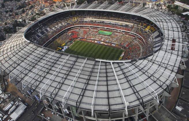 Nov. 10, 2015 - Mexico - Aztekenstadion (Coloso de Santa Ursula), Heimstätte von Club America  - ZUMAu78_