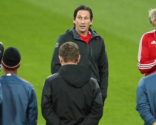 Leverkusen Roger Schmidt (Trainer, Bayer 04 Leverkusen), Bayer 04 Leverkusen - FC Barcelona Barca Fussball, Champions-League, 08.12.2015, Copyright: Deutzmann Eibner-Pressefoto EP_CDN