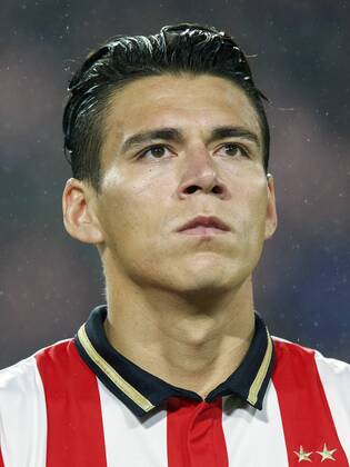 Hector Moreno of PSV during the UEFA Champions League match between PSV Eindhoven and CSKA Moscow on December 8, 2015 at the Philips stadium in Eindhoven, The Netherlands. PSV v CSKA Moscow UEFA Champions League 2015 2016 xVIxxIVx 4677939