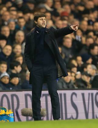 Tottenham s Mauricio Pochettino in action Barclays Premier League- Tottenham Hotspur vs Newcastle United - White Hart Lane - England - 13th December 2015 - Picture David Klein Sportimage EDITORIAL USE ONLY. No use with unauthorised audio, video, data, fixture lists, club league logos or live services. Online in-match use limited to 120 images, no video emulation. No use in betting, games or single club league player publications.