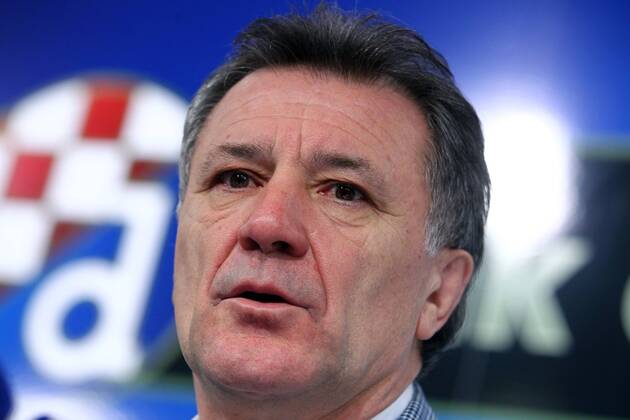 GNK Dinamo press conference PK Pressekonferenz 09.02.2016., Croatia, Zagreb - Press conference at the premises of GNK Dinamo on which the media addressed Zdravko Mamic. He announced that as of today he is no longer executive chairman GNK Dinamo ZeljkoxLukunic PIXSELL