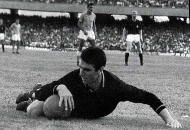 foto IPP ivoxfelsineo calcio campionato serie a 1967-1968 dino zoff Torwart SSC napoli xHOCHxZWEIx xItalyxPhotoxPressx 