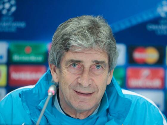Feb. 23, 2016 - Kiev, Ukraine - The head coach of FC Manchester City (England) Manuel Pellegrini during a press conference PK Pressekonferenz before the match 1 8 finals of the Champions League between FC Dynamo (Kiev, Ukraine) and FC Manchester City (Manchester, England) in in Kiev. The open training of FC Manchester City - ZUMAp133