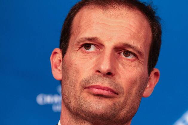 March 15, 2016 - Munich, Germany - Juventus coach Massimiliano Allegri during the Uefa Champions League Round of 16 press conference PK Pressekonferenz BAYERN MUNICH - JUVENTUS on 15 03 16 at the Allianz Arena in Munich, Germany. Juventus - Training & Press Conference  - ZUMAn230