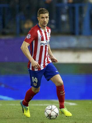 Gabi of Club Atletico de Madrid during the UEFA Champions League Round of 16, Second leg match between Atletico madrid and PSV Eindhoven on March 15, 2016 at the Estadio Vicente Calder& 243;n in Madrid, Spain. Atletico Madrid v PSV Eindhoven UEFA Champions League 2015 2016 xVIxxIVx 5165477