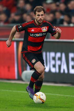 Leverkusen Admir Mehmedi (Bayer 04 Leverkusen 14) beim Europa League Achtelfinal-Spiel zwischen Bayer 04 Leverkusen und FC Villareal am 17.03.2016, Copyright: Schülerx xEibner-Pressefoto EP_jse