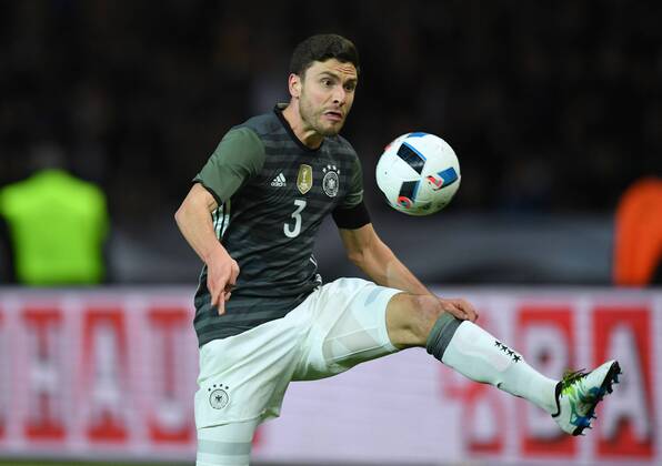 26.03.2016, Fussball Laenderspiel in Berlin, Deutschland - England 2:3, Jonas Hector (Deutschland)