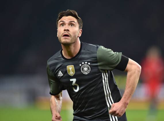 26.03.2016, Fussball Laenderspiel in Berlin, Deutschland - England 2:3, Jonas Hector (Deutschland)