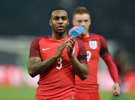 26.03.2016, Fussball Laenderspiel in Berlin, Deutschland - England 2:3, Danny Rose (England)