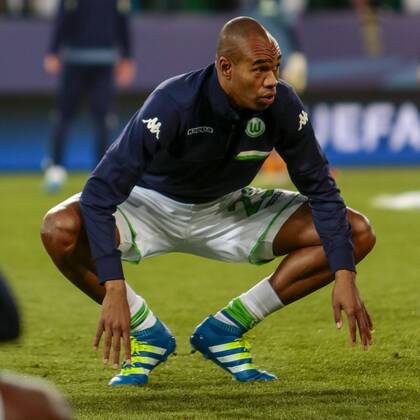 Bilder des Tages - SPORT Fußball, UEFA Champions League, VfL Wolfsburg - Real Madrid CF; Naldo (Wolfsburg, 25) Freisteller, Einzelbild, Aktion, action. xtgx
