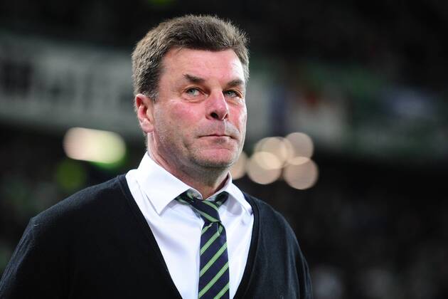 Fussball Champions League Viertelfinale VfL Wolfsburg - Real Madrid am 06.04.2016 in der Volkswagen Arena in Wolfsburg Dieter Hecking ( Trainer Wolfsburg ) xPBJPGx