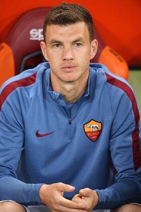 Edin Dzeko Roma Roma 11-04-2016 Stadio Olimpico Football Calcio Serie A 2015 2016 AS Roma - FC Bologna - andreaxstaccioli