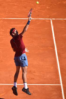 Roger Federer (Sui) TENNIS : Tournoi de Monte Carlo 2016 - 12 04 2016 TennisMagazine Panoramic