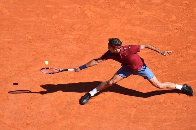 Roger Federer (Sui) TENNIS : Tournoi de Monte Carlo 2016 - 12 04 2016 TennisMagazine Panoramic