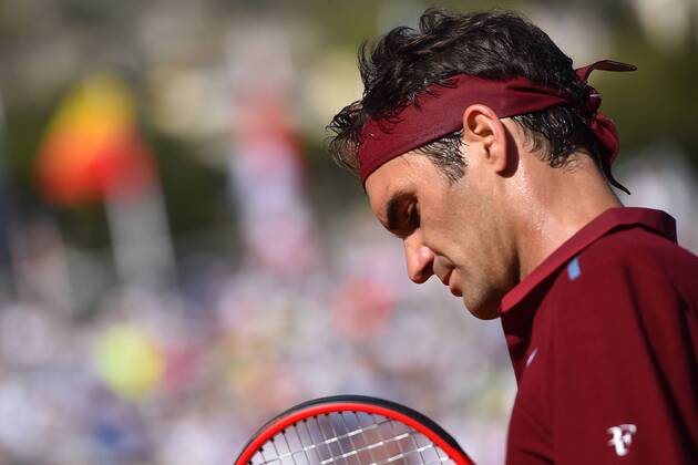Roger Federer (Sui) TENNIS : Tournoi de Monte Carlo 2016 - 12 04 2016 TennisMagazine Panoramic