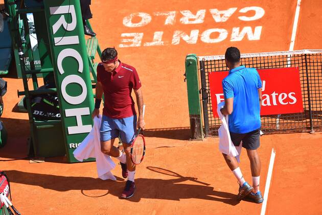 Roger Federer (Sui) TENNIS : Tournoi de Monte Carlo 2016 - 15 04 2016 TennisMagazine Panoramic