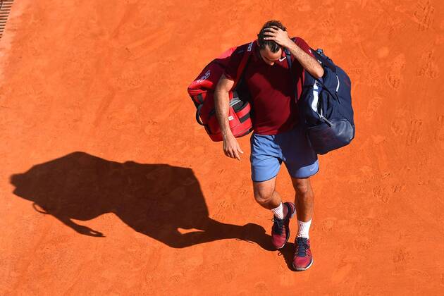 Roger Federer (Sui) TENNIS : Tournoi de Monte Carlo 2016 - 15 04 2016 TennisMagazine Panoramic