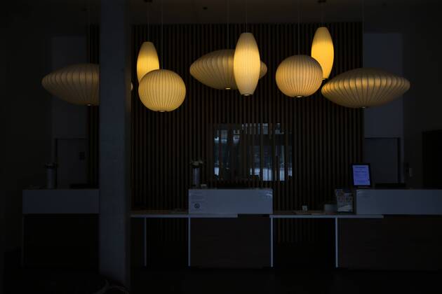 SOCCER - UEFA EURO EM Europameisterschaft Fussball 2016, preview MONTPELLIER,FRANCE,15.APR.16 - SOCCER - UEFA European Championship EM Europameisterschaft 2016 in France, preview, base camp team ITA, Hotel Courtyard by Marriott. Image shows an interior view of the Hotel Courtyard by Marriott Montpellier. GEPAxpictures xAndreasxPranter