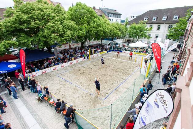 Totale Schopfheim; LBS-Cup Beachvolleyball A-Top, Markplatz, Schopfheim Germany, 20160605; Schopfheim Copyright: Wuechnerx xEibner-Pressefoto EP_nwr