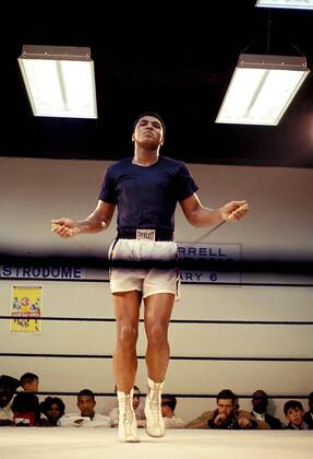 4579.MUHAMMAD ALI TRAINS FOR TERRELL FIGHT. RINGER 1967. FILE - ZUMAg49