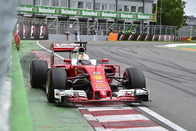 05 Sebastian Vettel (GER, Scuderia Ferrari), Motorsports: FIA Formula One World Championship WM Weltmeisterschaft 2016, Grand Prix of Canada, xWWx
