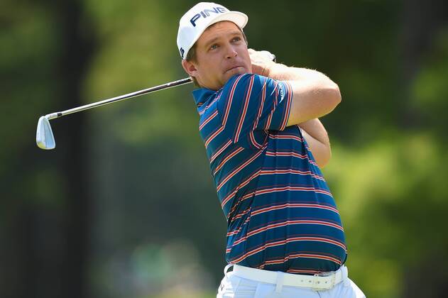 June 25, 2016 - Daniel Summerhays tees off at hole number two during third round play at the Quicken Loans National at Congressional Country Club in Bethesda MD. PGA Golf Herren 2016: Quicken Loans National JUN 25 - ZUMAcjm_
